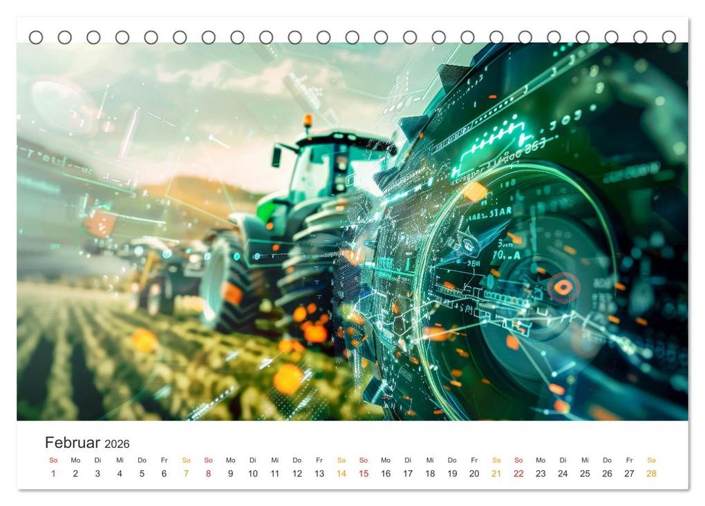Weitere Ansicht: Landwirtschaft 5.0 - digitale Welt (Tischkalender 2026 DIN A5 quer), CALVENDO Monatskalender | Calvendo, Peter Roder