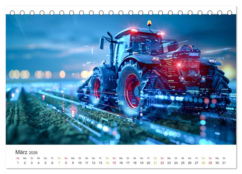 Weitere Ansicht: Landwirtschaft 5.0 - digitale Welt (Tischkalender 2026 DIN A5 quer), CALVENDO Monatskalender | Calvendo, Peter Roder