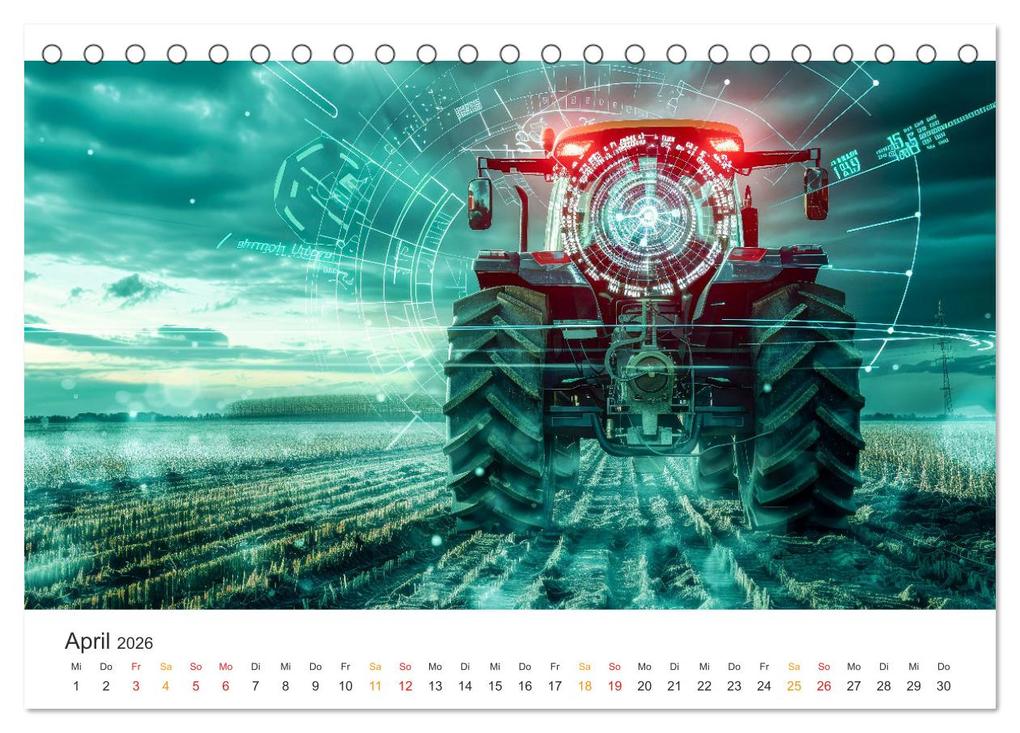 Weitere Ansicht: Landwirtschaft 5.0 - digitale Welt (Tischkalender 2026 DIN A5 quer), CALVENDO Monatskalender | Calvendo, Peter Roder
