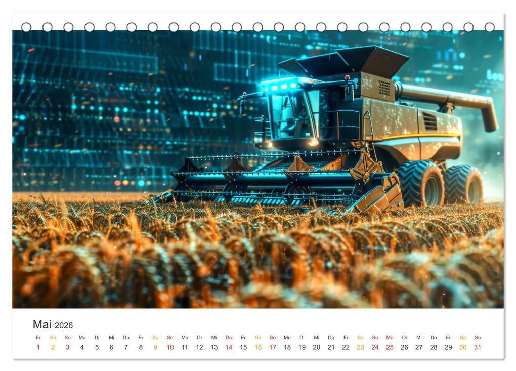 Weitere Ansicht: Landwirtschaft 5.0 - digitale Welt (Tischkalender 2026 DIN A5 quer), CALVENDO Monatskalender | Calvendo, Peter Roder
