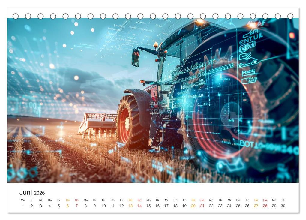 Weitere Ansicht: Landwirtschaft 5.0 - digitale Welt (Tischkalender 2026 DIN A5 quer), CALVENDO Monatskalender | Calvendo, Peter Roder