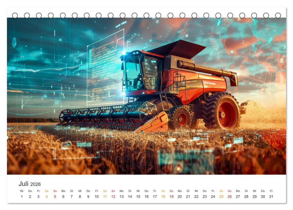 Weitere Ansicht: Landwirtschaft 5.0 - digitale Welt (Tischkalender 2026 DIN A5 quer), CALVENDO Monatskalender | Calvendo, Peter Roder