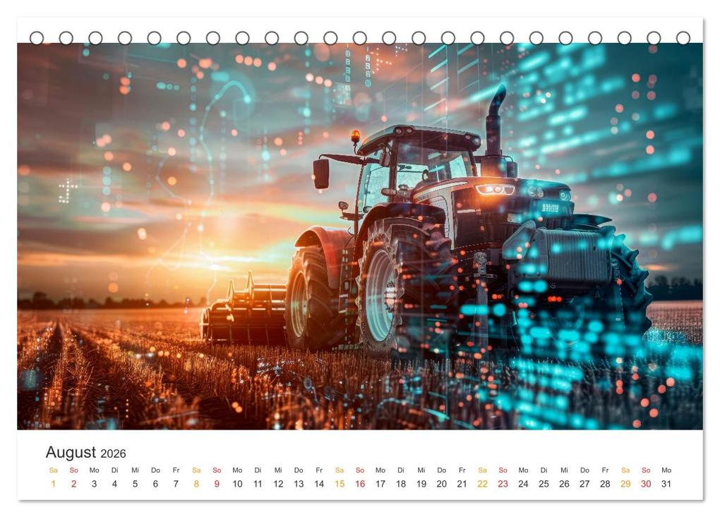 Weitere Ansicht: Landwirtschaft 5.0 - digitale Welt (Tischkalender 2026 DIN A5 quer), CALVENDO Monatskalender | Calvendo, Peter Roder
