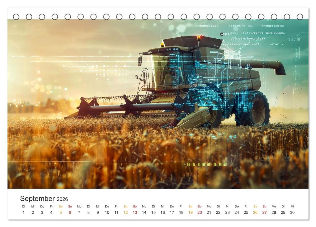 Weitere Ansicht: Landwirtschaft 5.0 - digitale Welt (Tischkalender 2026 DIN A5 quer), CALVENDO Monatskalender | Calvendo, Peter Roder