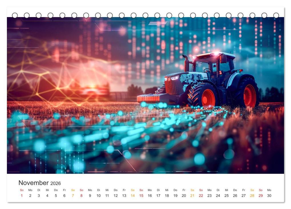 Weitere Ansicht: Landwirtschaft 5.0 - digitale Welt (Tischkalender 2026 DIN A5 quer), CALVENDO Monatskalender | Calvendo, Peter Roder