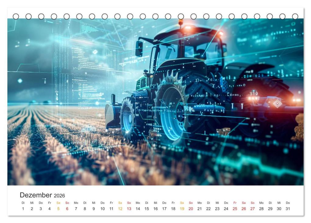 Weitere Ansicht: Landwirtschaft 5.0 - digitale Welt (Tischkalender 2026 DIN A5 quer), CALVENDO Monatskalender | Calvendo, Peter Roder