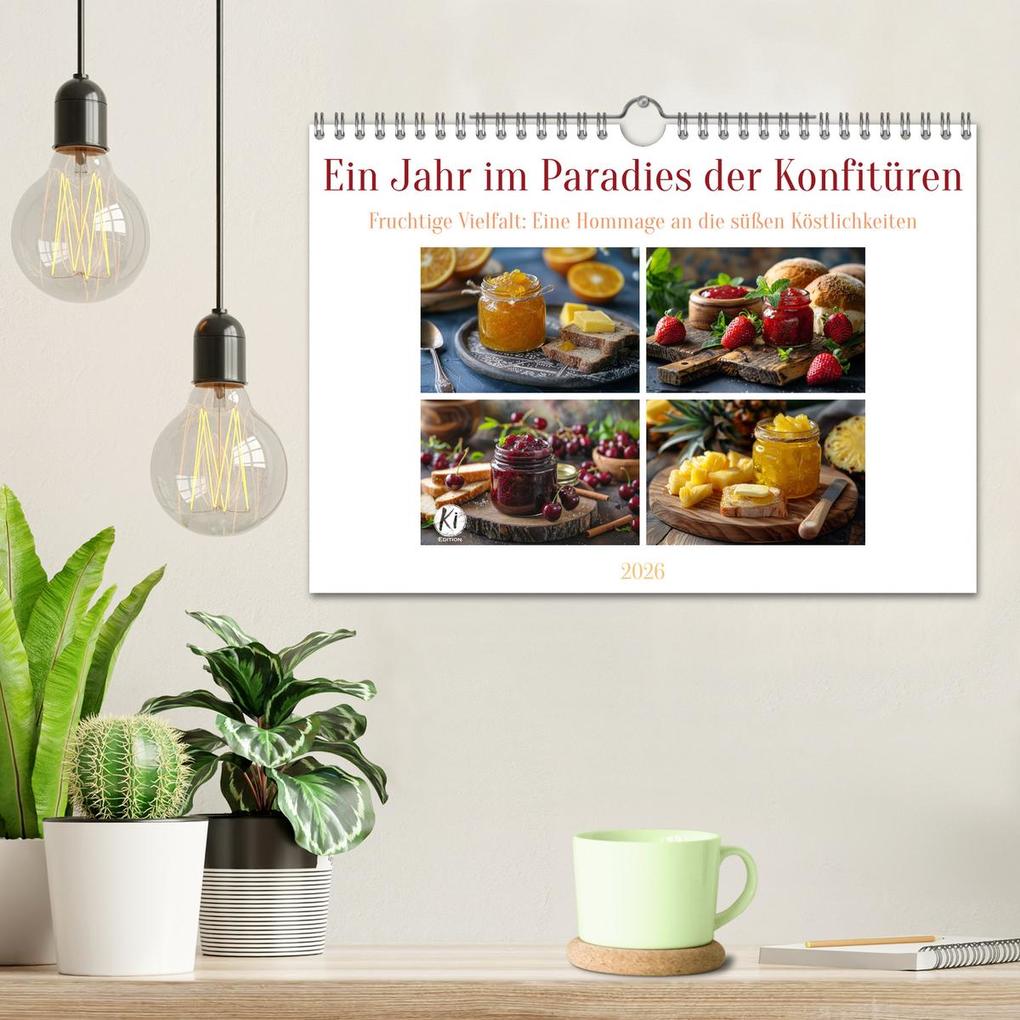 Weitere Ansicht: Ein Jahr im Paradies der Konfitüren (Wandkalender 2026 DIN A4 quer), CALVENDO Monatskalender | Calvendo, Kerstin Waurick