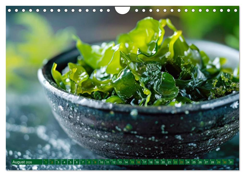 Weitere Ansicht: Algen - Superfood (Wandkalender 2026 DIN A4 quer), CALVENDO Monatskalender | Calvendo, Susan Michel