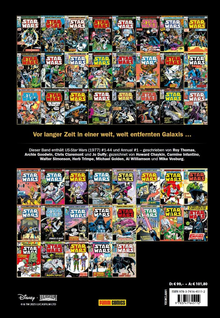 Weitere Ansicht: Star Wars Comics: Classic Collection (Deluxe Hardcover) | Carmine Infantino, Walter Simonson, Al Williamson, Roy Thomas, Howard Chaykin