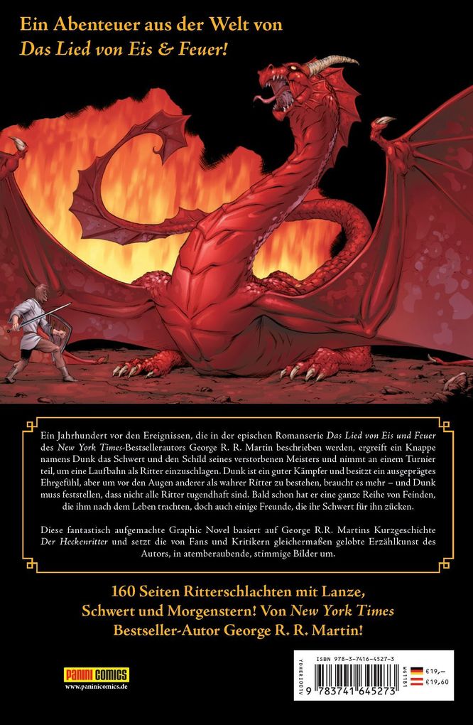 Weitere Ansicht: Der Heckenritter - Die Graphic Novel (Die Vorgeschichte zu Game of Thrones) | George R.R. Martin, Ben Avery, Mike S. Miller