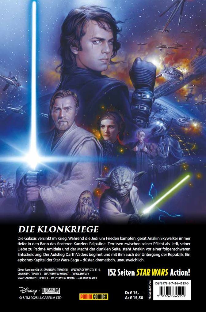 Weitere Ansicht: Star Wars: Movie Collection - Episode 3: Die Rache der Sith | Miles Lane, George Lucas, Doug Wheatley, Mark Schultz, Gilroy Henry