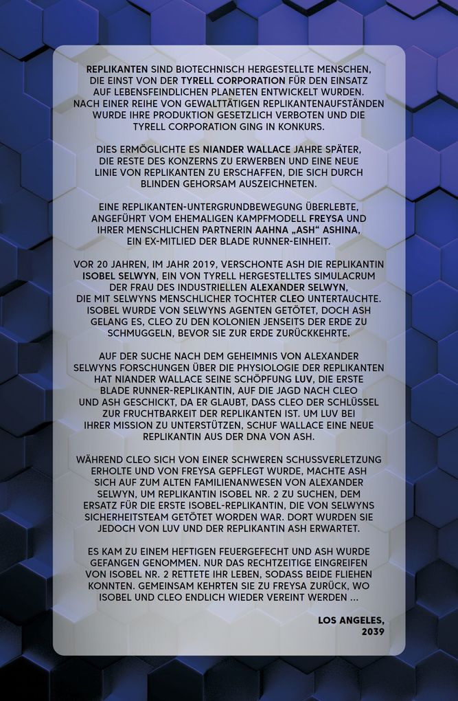 Weitere Ansicht: Blade Runner 2039 | Mike Jonsohn, Andres Guinaldo