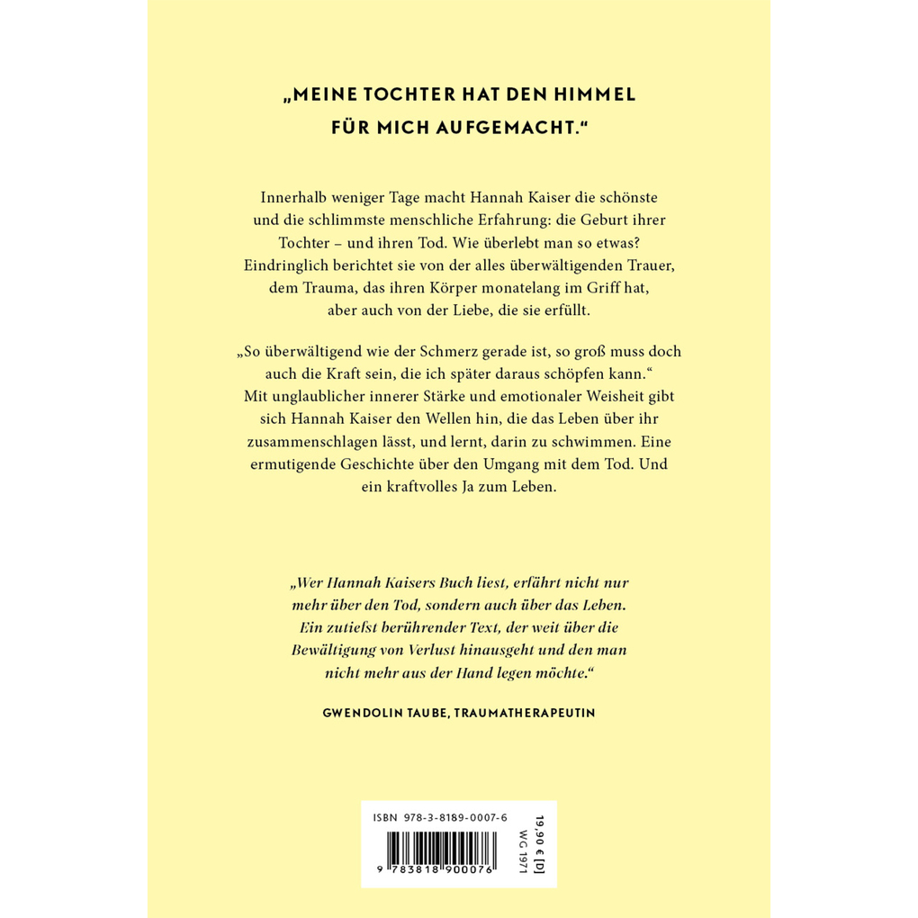 Weitere Ansicht: Die Geschenke meiner Tochter | Hannah Kaiser, Klein aber Hannah