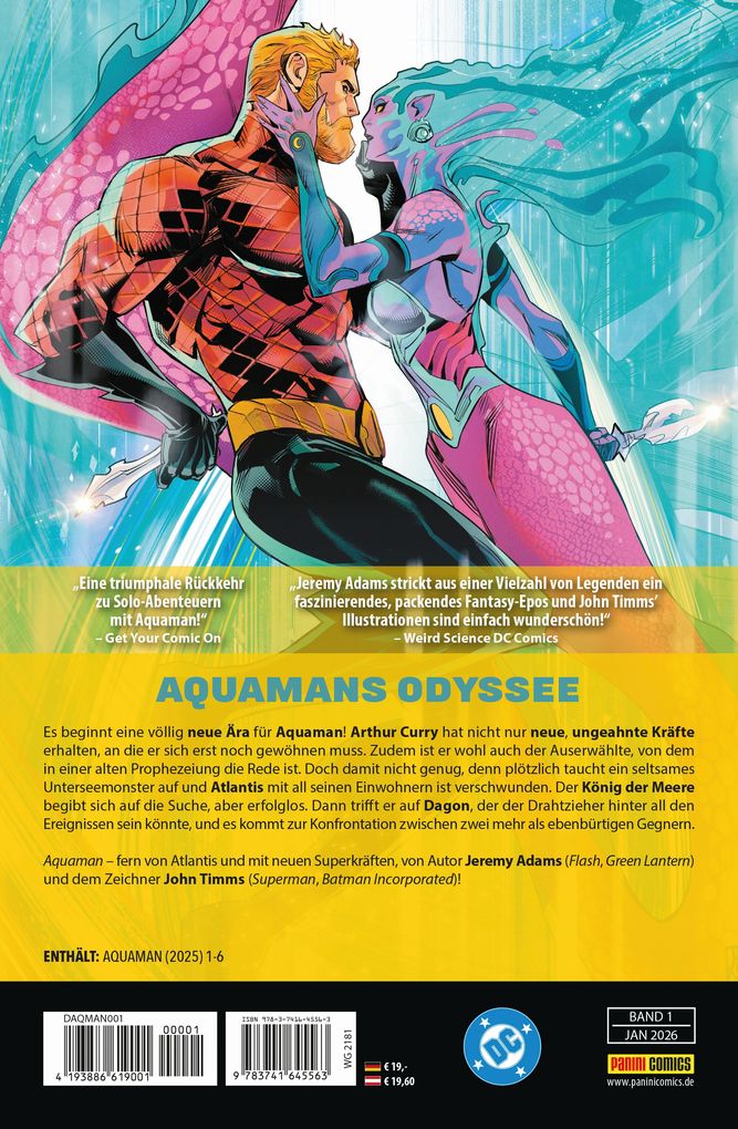 Weitere Ansicht: Aquaman | Jeremy Adams, John Timms