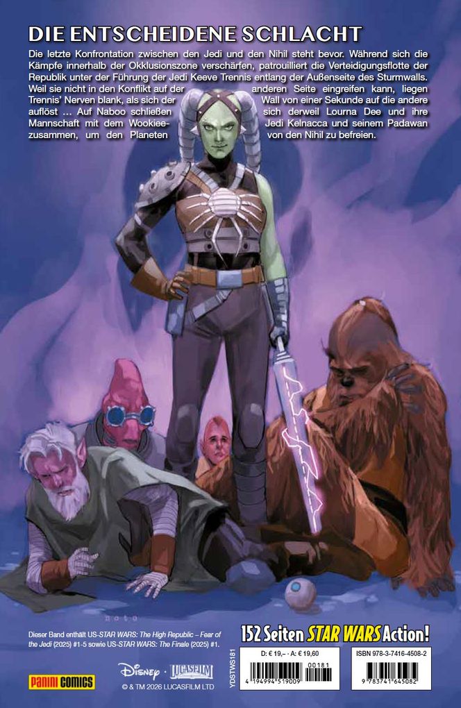 Weitere Ansicht: Star Wars Comics: Die Hohe Republik - Die Angst der Jedi | Cavan Scott, Marika Cresta