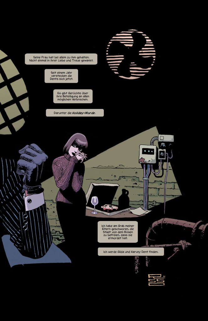Weitere Ansicht: Batman: Das lange Halloween - Das letzte Halloween | Jeph Loeb, Eduardo Risso, Klaus Janson, Mark Chiarello, Cliff Chiang