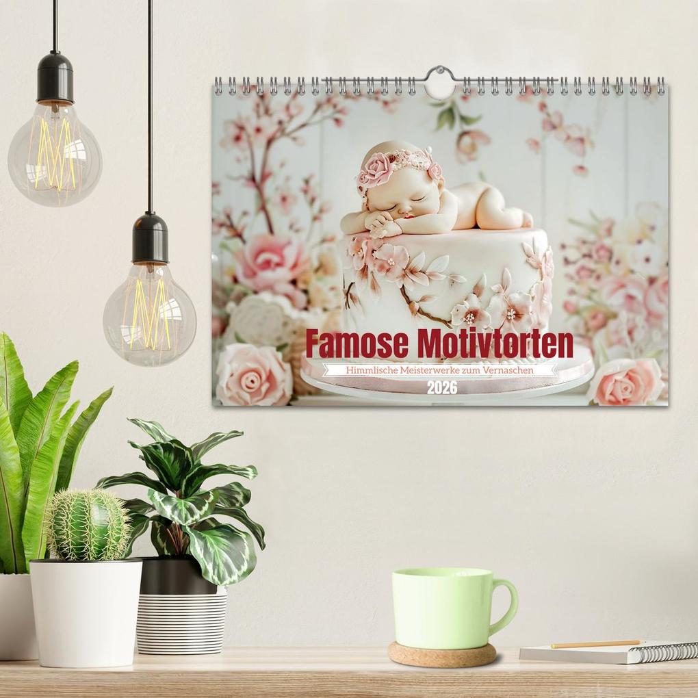 Weitere Ansicht: Famose Motivtorten (Wandkalender 2026 DIN A4 quer), CALVENDO Monatskalender | Daniela Tapper, Calvendo