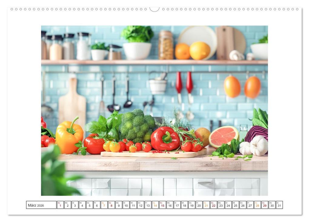 Weitere Ansicht: Mediterrane Küche (Wandkalender 2026 DIN A2 quer), CALVENDO Monatskalender | Steffen Gierok-Latniak, Calvendo