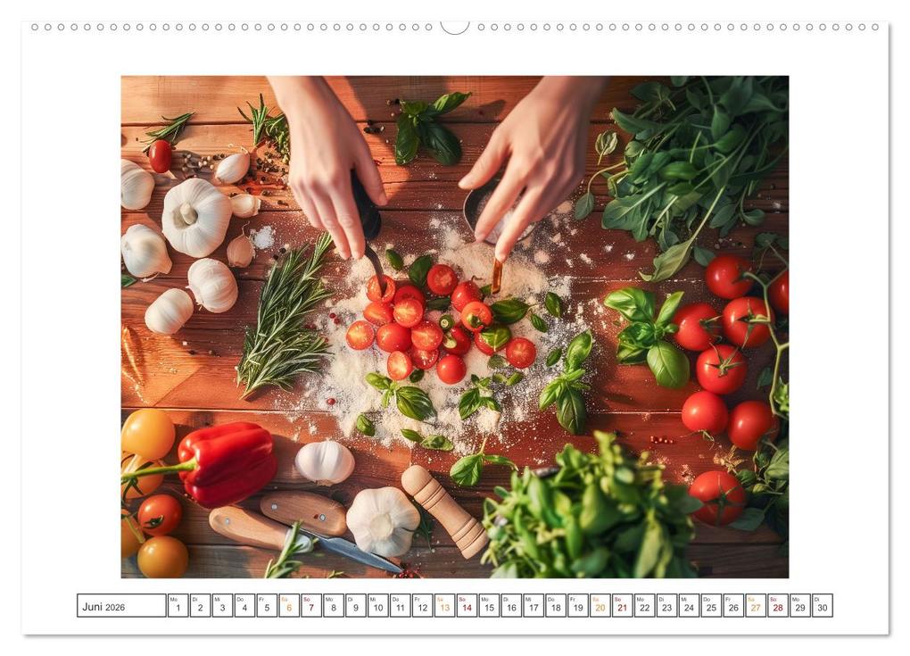 Weitere Ansicht: Mediterrane Küche (Wandkalender 2026 DIN A2 quer), CALVENDO Monatskalender | Steffen Gierok-Latniak, Calvendo