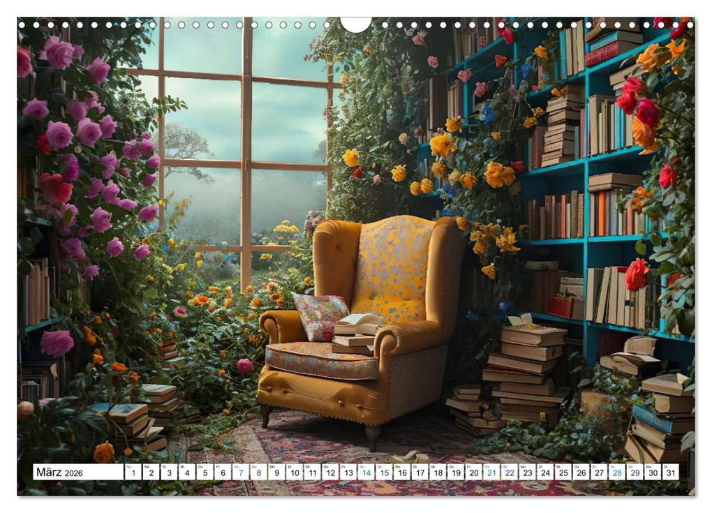 Weitere Ansicht: Sesselgeschichten (Wandkalender 2026 DIN A3 quer), CALVENDO Monatskalender | Ally Bee, Calvendo
