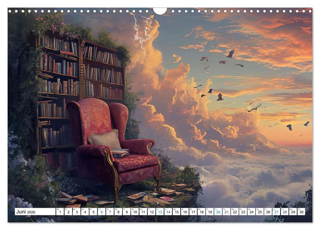 Weitere Ansicht: Sesselgeschichten (Wandkalender 2026 DIN A3 quer), CALVENDO Monatskalender | Ally Bee, Calvendo