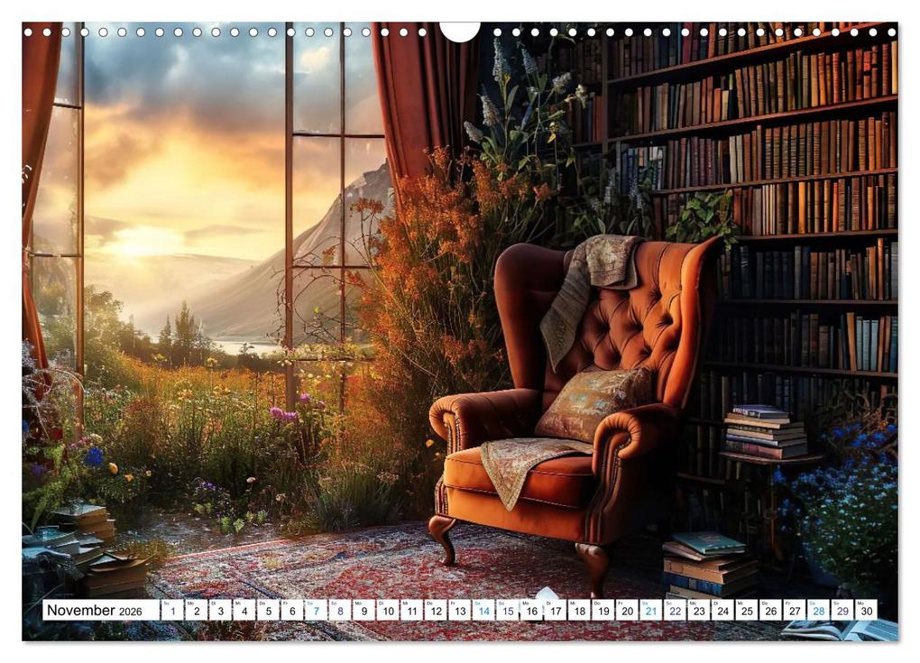 Weitere Ansicht: Sesselgeschichten (Wandkalender 2026 DIN A3 quer), CALVENDO Monatskalender | Ally Bee, Calvendo