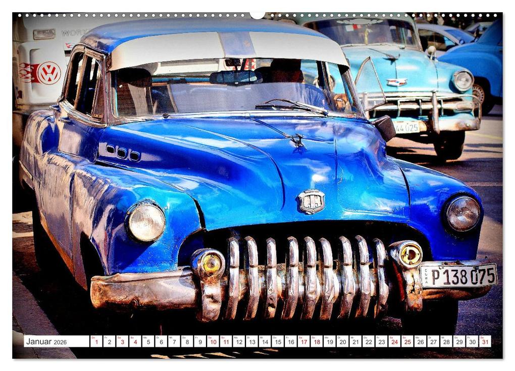 Weitere Ansicht: AMERICAN CAR 1950 (Wandkalender 2026 DIN A2 quer), CALVENDO Monatskalender | Henning von Löwis of Menar, Calvendo