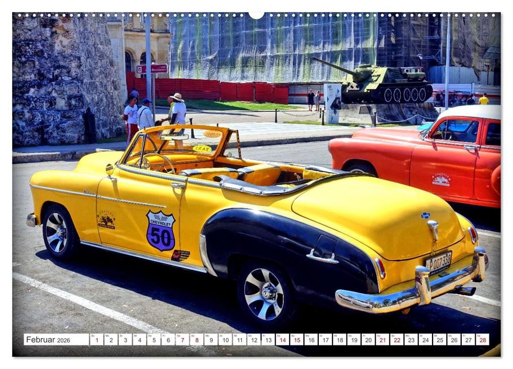 Weitere Ansicht: AMERICAN CAR 1950 (Wandkalender 2026 DIN A2 quer), CALVENDO Monatskalender | Henning von Löwis of Menar, Calvendo