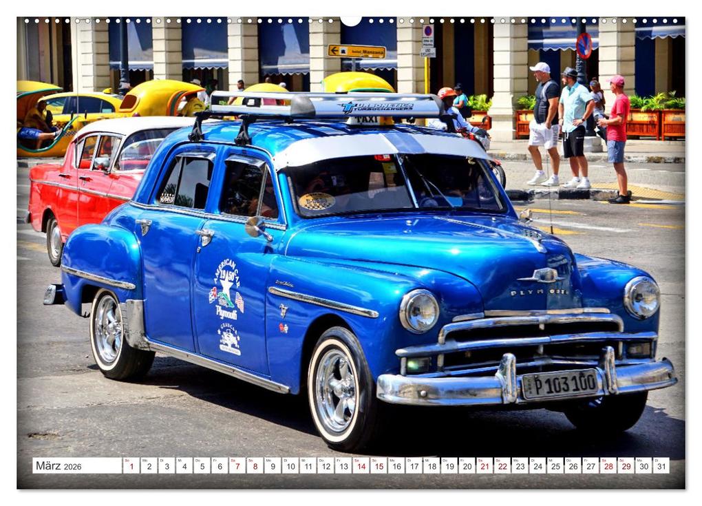 Weitere Ansicht: AMERICAN CAR 1950 (Wandkalender 2026 DIN A2 quer), CALVENDO Monatskalender | Henning von Löwis of Menar, Calvendo