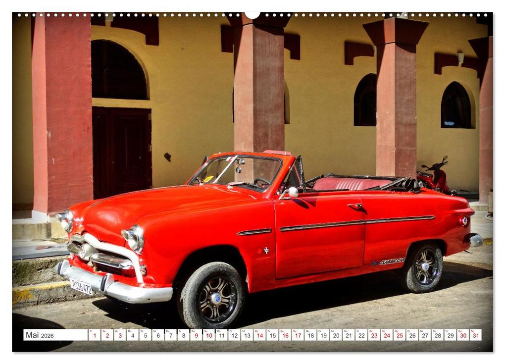 Weitere Ansicht: AMERICAN CAR 1950 (Wandkalender 2026 DIN A2 quer), CALVENDO Monatskalender | Henning von Löwis of Menar, Calvendo