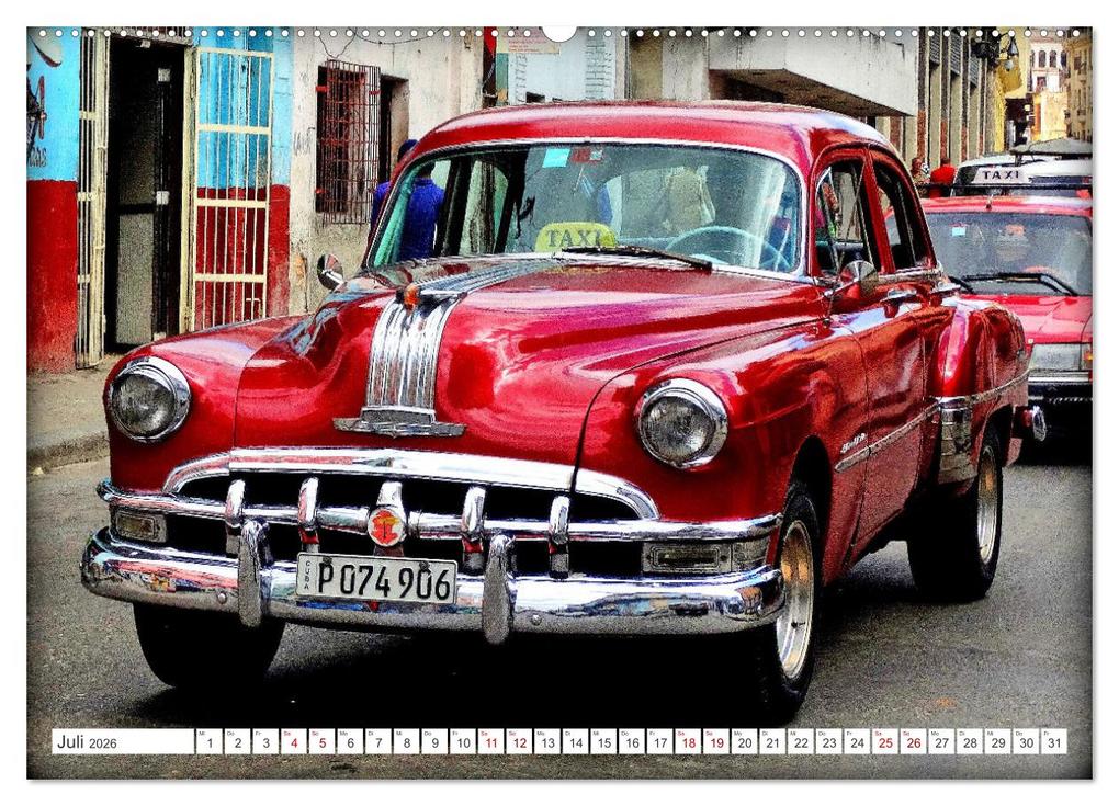 Weitere Ansicht: AMERICAN CAR 1950 (Wandkalender 2026 DIN A2 quer), CALVENDO Monatskalender | Henning von Löwis of Menar, Calvendo