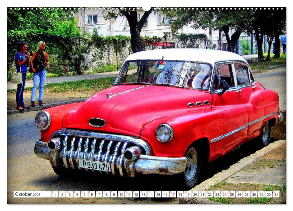 Weitere Ansicht: AMERICAN CAR 1950 (Wandkalender 2026 DIN A2 quer), CALVENDO Monatskalender | Henning von Löwis of Menar, Calvendo