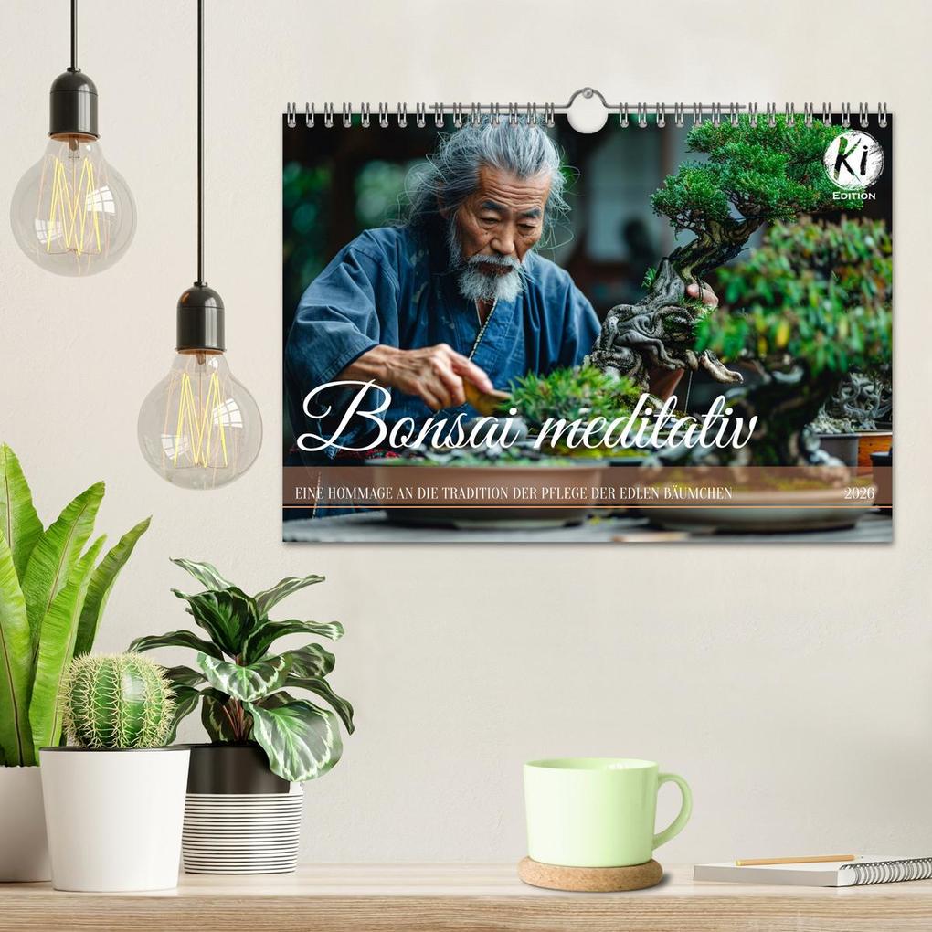Weitere Ansicht: Bonsai meditativ (Wandkalender 2026 DIN A4 quer), CALVENDO Monatskalender | Kerstin Waurick, Calvendo