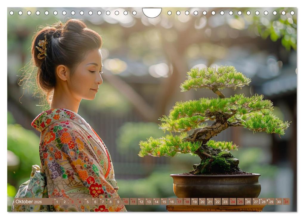 Weitere Ansicht: Bonsai meditativ (Wandkalender 2026 DIN A4 quer), CALVENDO Monatskalender | Kerstin Waurick, Calvendo