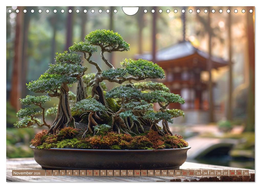 Weitere Ansicht: Bonsai meditativ (Wandkalender 2026 DIN A4 quer), CALVENDO Monatskalender | Kerstin Waurick, Calvendo