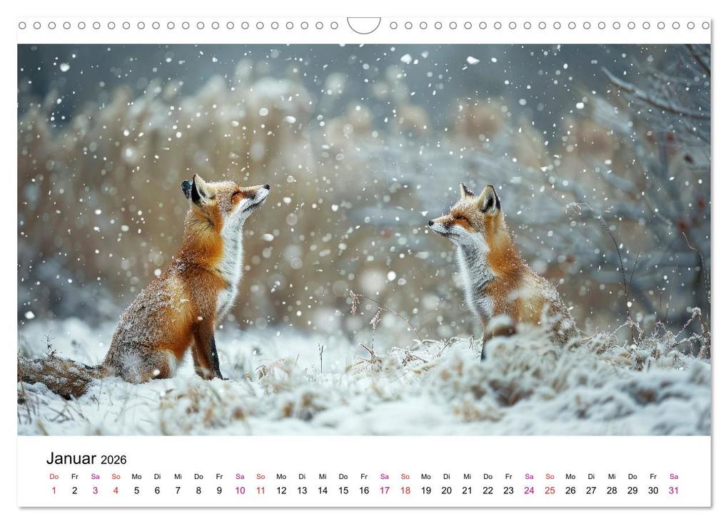 Weitere Ansicht: Fuchs - schöne Momente (Wandkalender 2026 DIN A3 quer), CALVENDO Monatskalender | Peter Roder, Calvendo