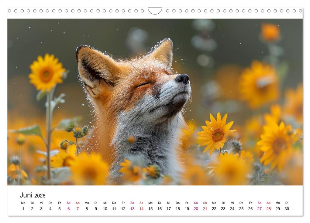 Weitere Ansicht: Fuchs - schöne Momente (Wandkalender 2026 DIN A3 quer), CALVENDO Monatskalender | Peter Roder, Calvendo