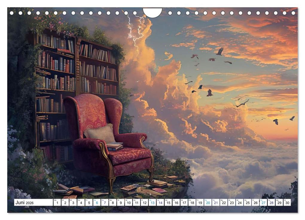 Weitere Ansicht: Sesselgeschichten (Wandkalender 2026 DIN A4 quer), CALVENDO Monatskalender | Ally Bee, Calvendo