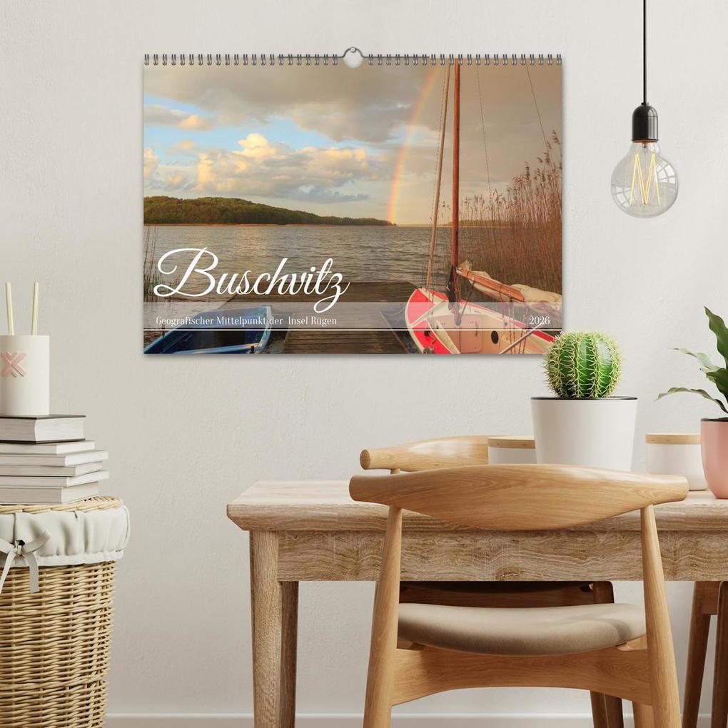 Weitere Ansicht: Buschvitz - Geografischer Mittelpunkt der Insel Rügen (Wandkalender 2026 DIN A3 quer), CALVENDO Monatskalender | Calvendo