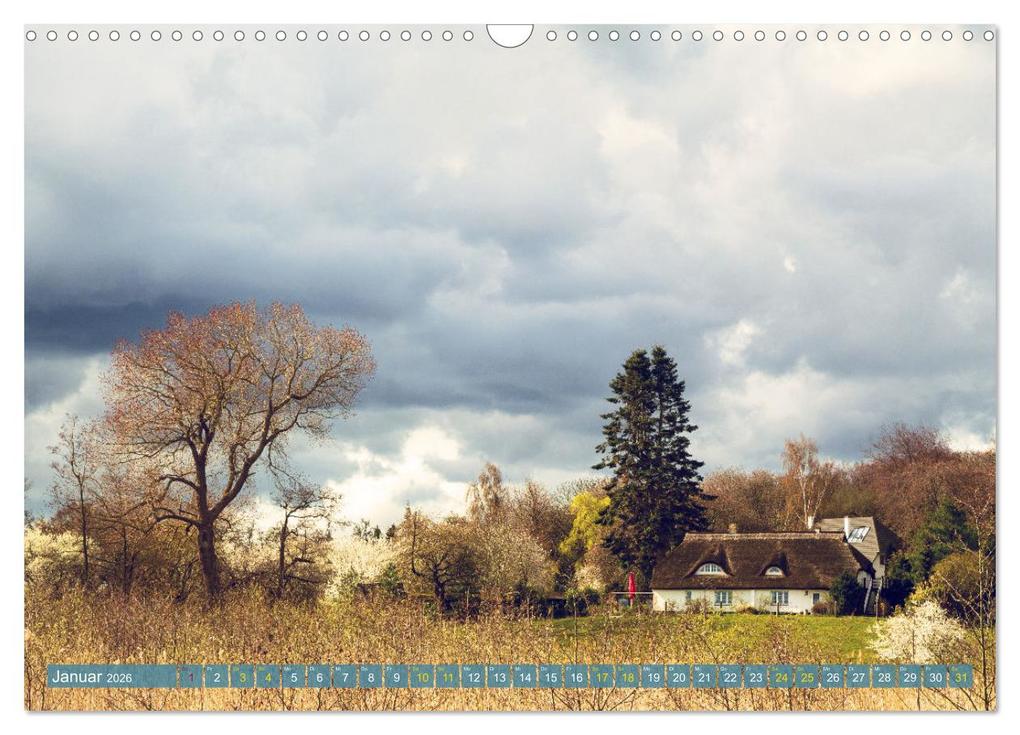 Weitere Ansicht: Buschvitz - Geografischer Mittelpunkt der Insel Rügen (Wandkalender 2026 DIN A3 quer), CALVENDO Monatskalender | Calvendo