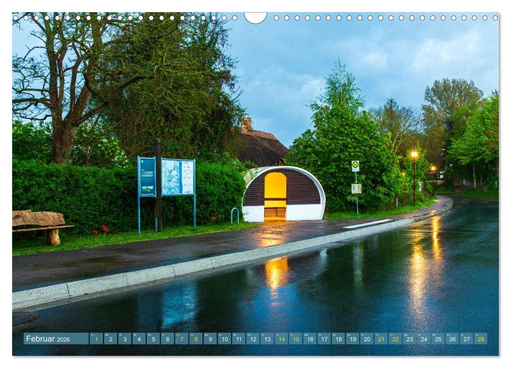 Weitere Ansicht: Buschvitz - Geografischer Mittelpunkt der Insel Rügen (Wandkalender 2026 DIN A3 quer), CALVENDO Monatskalender | Calvendo