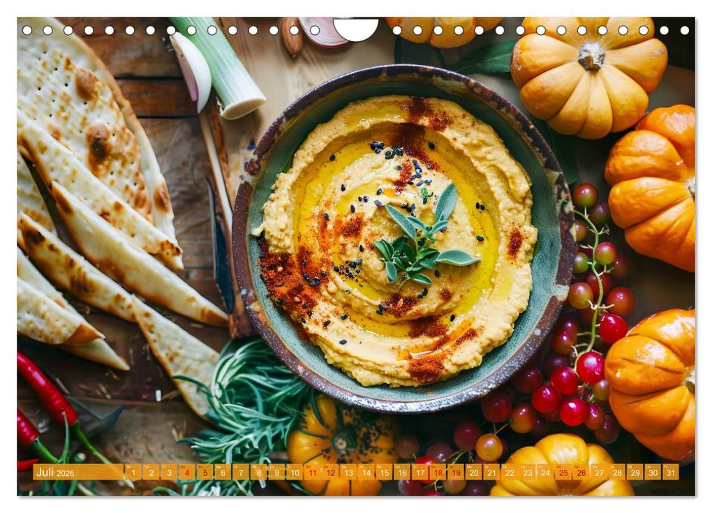 Weitere Ansicht: Alles Kürbis oder was?! - Kulinarische Ideen rund um den Kürbis (Wandkalender 2026 DIN A4 quer), CALVENDO Monatskalender | Anja Frost, Calvendo