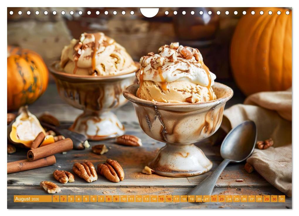 Weitere Ansicht: Alles Kürbis oder was?! - Kulinarische Ideen rund um den Kürbis (Wandkalender 2026 DIN A4 quer), CALVENDO Monatskalender | Anja Frost, Calvendo