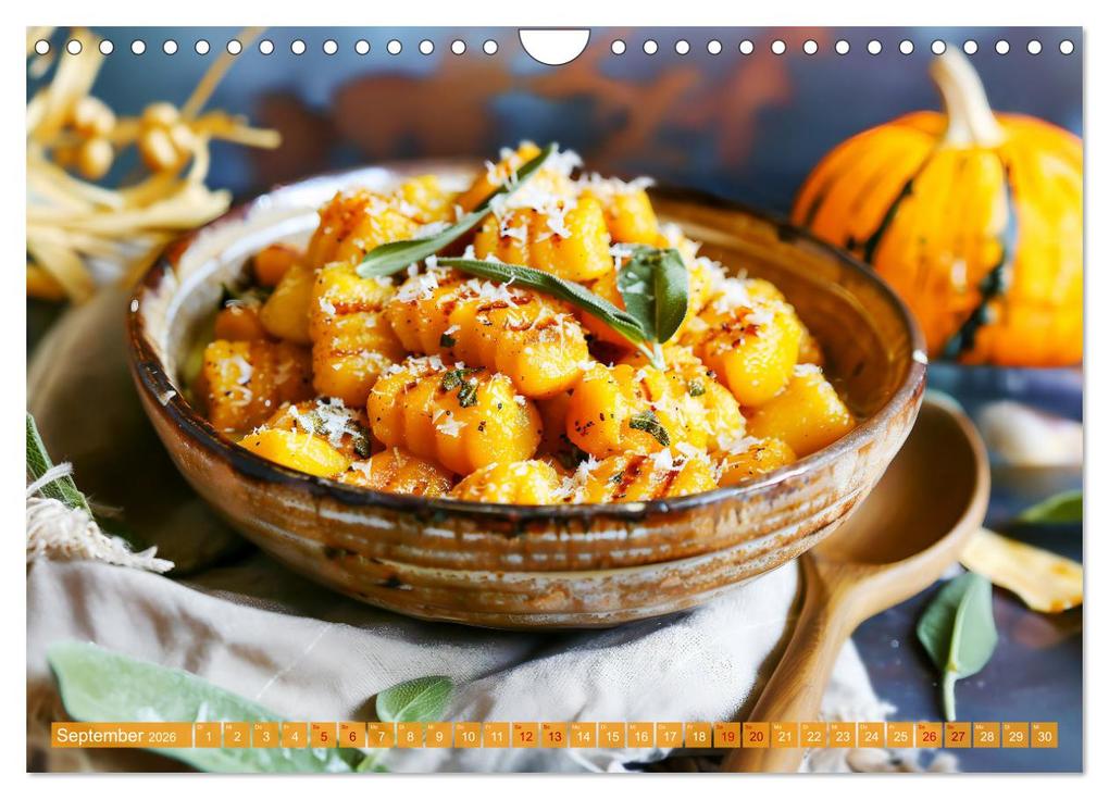 Weitere Ansicht: Alles Kürbis oder was?! - Kulinarische Ideen rund um den Kürbis (Wandkalender 2026 DIN A4 quer), CALVENDO Monatskalender | Anja Frost, Calvendo