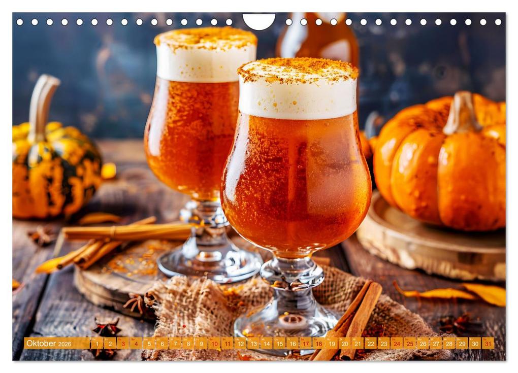 Weitere Ansicht: Alles Kürbis oder was?! - Kulinarische Ideen rund um den Kürbis (Wandkalender 2026 DIN A4 quer), CALVENDO Monatskalender | Anja Frost, Calvendo