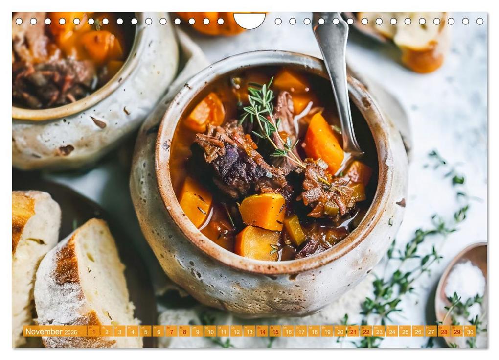 Weitere Ansicht: Alles Kürbis oder was?! - Kulinarische Ideen rund um den Kürbis (Wandkalender 2026 DIN A4 quer), CALVENDO Monatskalender | Anja Frost, Calvendo