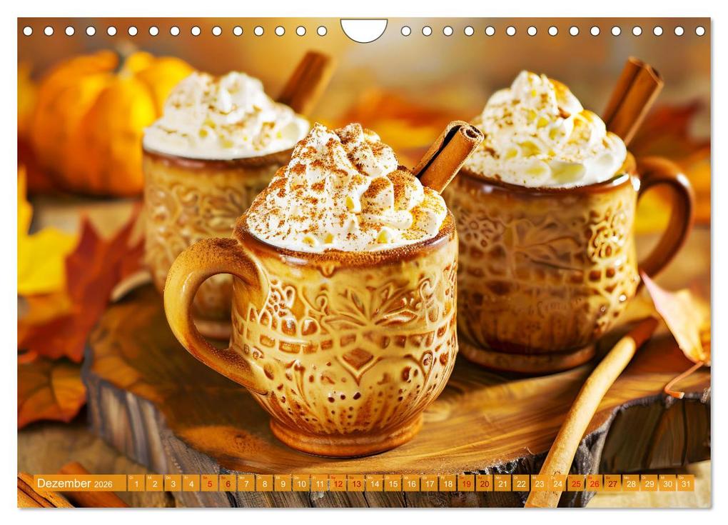 Weitere Ansicht: Alles Kürbis oder was?! - Kulinarische Ideen rund um den Kürbis (Wandkalender 2026 DIN A4 quer), CALVENDO Monatskalender | Anja Frost, Calvendo