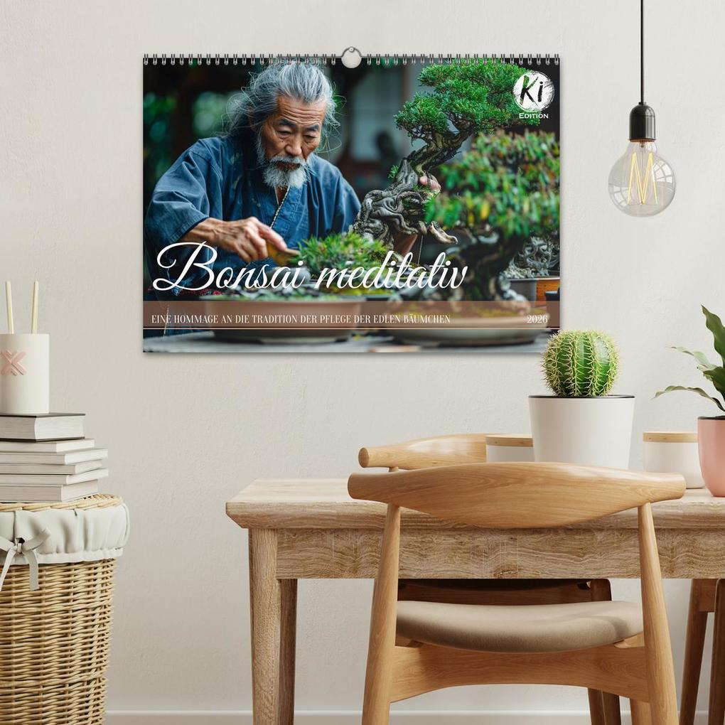 Weitere Ansicht: Bonsai meditativ (Wandkalender 2026 DIN A3 quer), CALVENDO Monatskalender | Kerstin Waurick, Calvendo