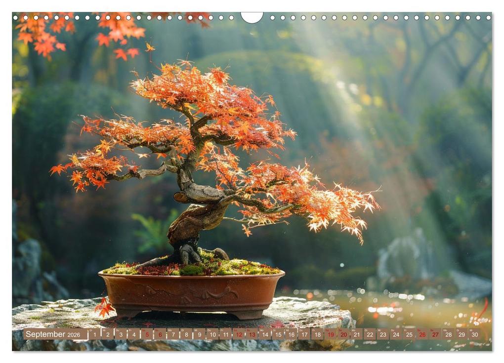 Weitere Ansicht: Bonsai meditativ (Wandkalender 2026 DIN A3 quer), CALVENDO Monatskalender | Kerstin Waurick, Calvendo