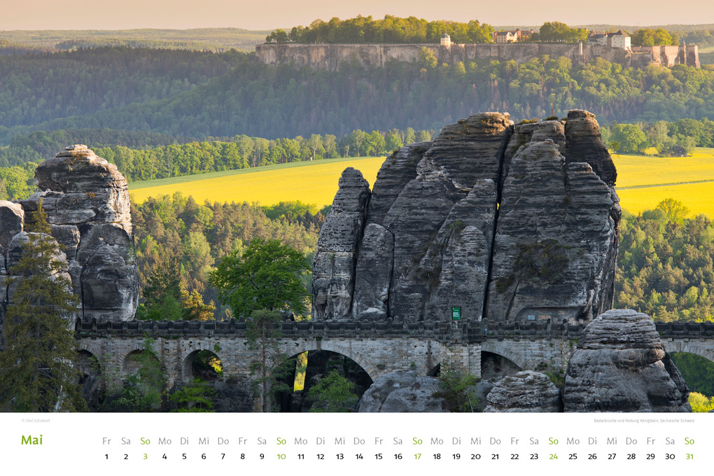 Weitere Ansicht: Kalender Sächsische & Böhmische Schweiz 2026